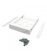 QNAP TRAY-35-WHT01 White HDD Tray with Key Lock & 2 Keys for 3.5'' & 2.5'' HDD