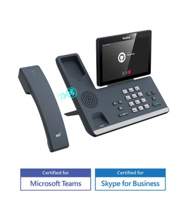 Yealink MP58 WH Teams Edition Android Smart Business IP Phone with Wireless Bluetooth Handset