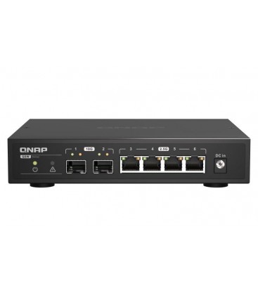 QNAP QSW-2104-2S 2 Port 10GbE SFP+ & 4 Port 2.5GbE RJ45 Unmanaged Switch