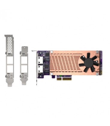 QNAP QM2-2P2G2T  Dual M.2 2280 PCIe NVMe SSD & Dual-Port 2.5GbE Expansion Card