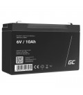 Green Cell® AGM VRLA Deep Cycle Gel Battery 6V 10Ah - AGM16