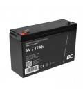 Green Cell® AGM VRLA Deep Cycle Gel Battery 6V 12Ah - AGM01