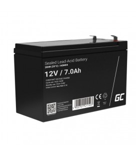 Green Cell® AGM VRLA Deep Cycle Gel Battery 12V 7Ah - AGM04