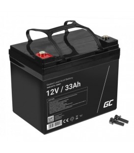 Green Cell® AGM VRLA Deep Cycle Gel Battery 12V 33Ah - AGM21