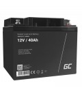 Green Cell® AGM VRLA Deep Cycle Gel Battery 12V 40Ah - AGM22
