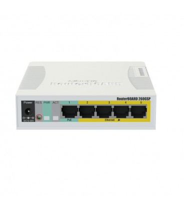 MikroTik Routerboard Gigabit PoE Out Smart Switch with SFP - RB260GSP