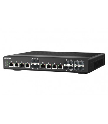 QNAP QSW-IM1200-8C 12 Port 10GbE SFP+ / RJ45 Combo Managed Switch
