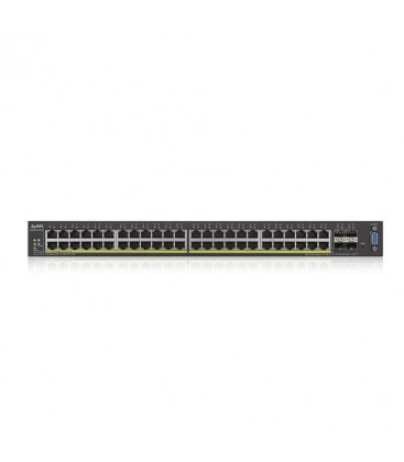 Zyxel XGS2210-52HP 48-port GbE Layer 3 Access PoE Switch with 10GbE Uplink