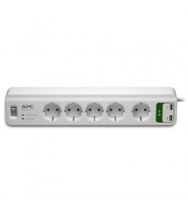 APC PM5U-GR Essential SurgeArrest 5 Outlets with USB Chargers 230V