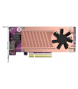 QNAP QM2-2P10G1TB Dual M.2 2280 PCIe SSD & Single-Port 10GbE Expansion Card