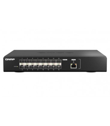 QNAP QSW-M5216-1T 16 Port 25GbE SFP28 Fiber Managed Switch with 10GbE NBASE-T Port