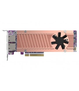 QNAP QM2-2P410G2T Dual M.2 PCIe Gen4 NVMe SSD & Dual-Port 10GbE Expansion Card