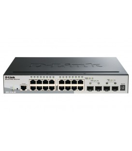 D-Link DGS-1510-20 20-Port Gigabit Stackable Smart Managed Switch with 2 SFP & 2 10GbE SFP+ Ports
