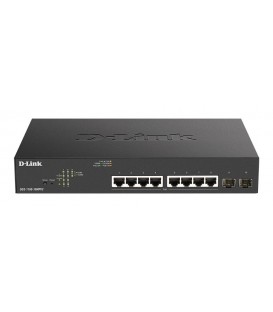D-Link DGS-1100-10MP 10-Port Gigabit Max PoE Smart Managed Switch with 2 SFP Ports