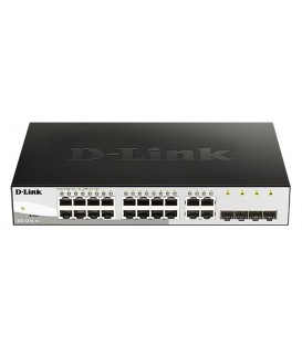 D-Link DGS-1210-16 16-Port Gigabit Smart Managed Switch with 4 Combo SFP Ports
