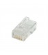 Secomp ROLINE Cat.5e (Class D) Modular Plug, 8p8c, UTP, for Stranded Wire, 10 pcs.