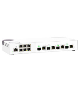 QNAP QSW-M2106-4C 10 Port 10GbE SFP+ / 2.5GbE / RJ45 Combo Web Managed Switch