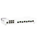 QNAP QSW-M2106-4C 10 Port 10GbE SFP+ / 2.5GbE / RJ45 Combo L2 Web Managed Switch