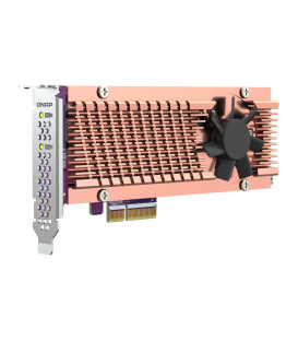 QNAP QM2-2P-344A Dual M.2 22110/2280 PCle NVMe SSD Expansion Card