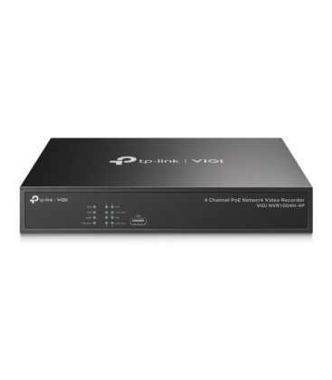 Dahua NVR4104-P-4KS2/L 4 Channel Smart 1U 1HDD 4PoE 4K & H.265 Network Video Recorder