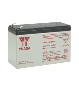 YUASA NPW45-12 Batteria al Piombo VRLA High Rate 12V 8.5Ah (Faston 250 - 6,3mm)