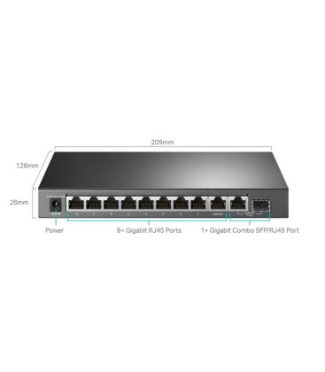 with 8-Port PoE+