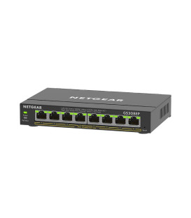 NETGEAR® GS308EP 8-Port PoE+ Gigabit Ethernet Plus Switch (62W)