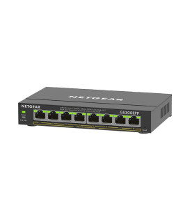 NETGEAR® GS308EPP 8-Port PoE+ Gigabit Ethernet Smart Managed Plus Switch (123W)