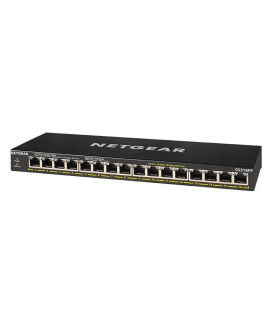 NETGEAR® GS316PP 16-Port PoE+ Gigabit Ethernet Unmanaged Switch with FlexPoE (183W)