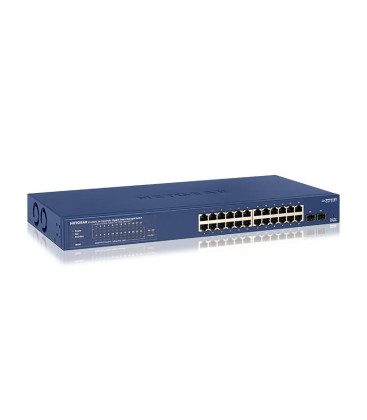 NETGEAR® GS724TP 24-Port PoE+ Gigabit Ethernet Smart Managed Switch with 2 SFP Ports