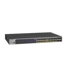NETGEAR® GS728TPPv2 24-Port PoE+ Gigabit Ethernet Smart Managed Switch with 4 SFP Ports (380W)