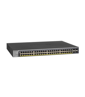 NETGEAR® GS752TPv2 48-Port PoE+ Gigabit Ethernet Smart Managed Switch with 4 SFP Ports (380W)