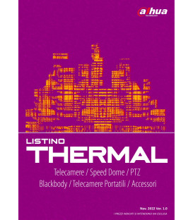 Dahua Listino Catalogo Thermal 2023