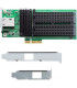 Asustor AS-T10G2 10Gbase-T PCI-E Network Adapter Card with 2 Metal Bracket  for AS65/AS71 Rackmount Models
