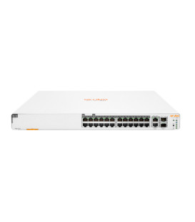 HPE Aruba Instant On 1960 24G 20p Class4 4p Class6 PoE 2XGT 2SFP+ 370W 24 Port Smart-managed Layer 2+ Gigabit Stackable Switch