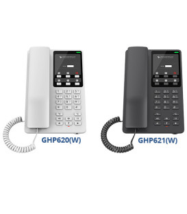 Grandstream GHP620W 2-Lines 2 SIP Accounts Compact Hotel Wi-Fi IP Phone