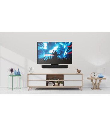 Sonos Beam TV Mount Attachment, Black - Staffa Montaggio su TV Standard di Soundbar Sonos Beam, Colore Nero