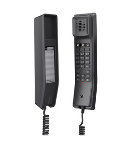 Grandstream GHP611 2-Lines 2 SIP Accounts Compact Hotel IP Phone - Black