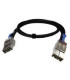 QNAP CAB-PCIE10M-8644-8X PCIe JBOD special cable for TL-Rx00PES-RP and QXP-3X8PES 1.0m