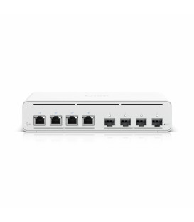 UBIQUITI UISP Switch Plus with 4-Port 2.5 GbE PoE & 4 10G SFP+ Ports  -  UISP-S-Plus