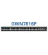 Grandstream GWN7816P 48 Port PoE++ Enterprise Layer 3 Managed Network Switch with 6 SFP+ Ports