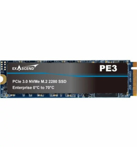 EXASCEND EXPE3M240GB PE3 Series Enterprise PCIe 3.0 NVMe M.2 2280 SSD  - 240GB
