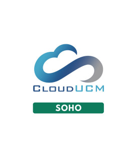 Grandstream CloudUCM Soho Plan - 20 Estensioni 8 Chiamate 1GB Cloud