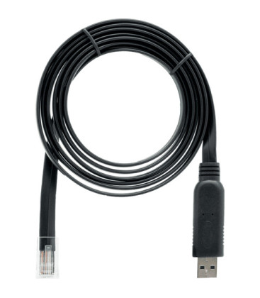 QNAP CAB-CONSOLE-URJ45-1M8 USB-A to RJ45 1.8m Console Cable