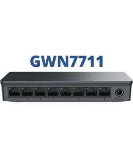 Grandstream GWN7711 8 Port Gigabit Layer 2 Lite Managed Network Switch