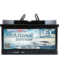 Electronicx Marine Edition AGM VRLA Deep Cycle Gel Battery 12V 100Ah