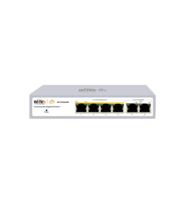 Wi-Tek WI-PCES306G 6 Port CCTV Cloud Managed Gigabit PoE Switch