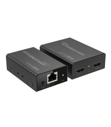 GBC Estensore Video HDMI su Cavo Ethernet Cat.6 con Loopout e IR 60m 1080p