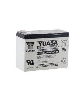 YUASA REC10-12 Batteria Ciclica al Piombo VRLA 12V 10Ah