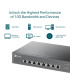 TP-Link TL-SX1008 8-Port 10G Multi-Gigabit Unmanaged Desktop/Rackmount Switch